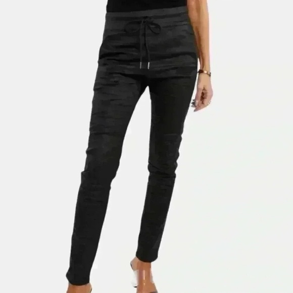 Bevy Flog “Shely” Gray/Black Honeycomb Grid Pants Size 30 Like New! - Picture 3 of 12